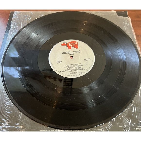 FAME Original Soundtrack from the Motion Picture VINYL LP 1980 Disco RX13080 - Picture 3 of 6
